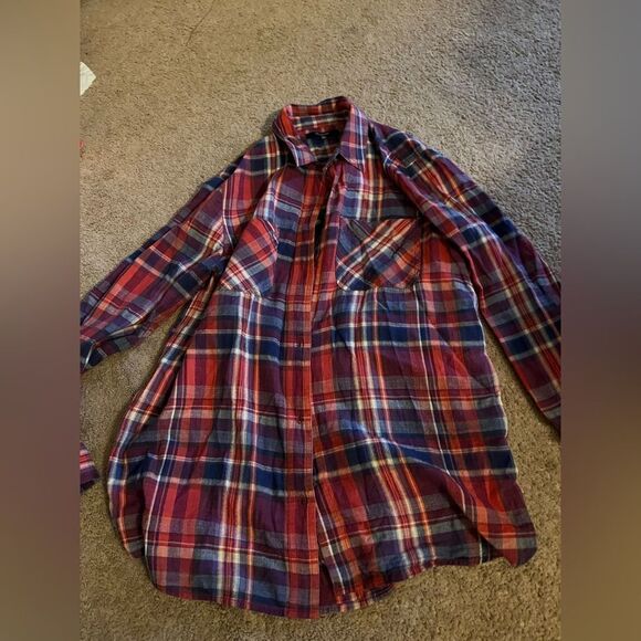 Madewell medium plaid button down - Picture 1 of 9